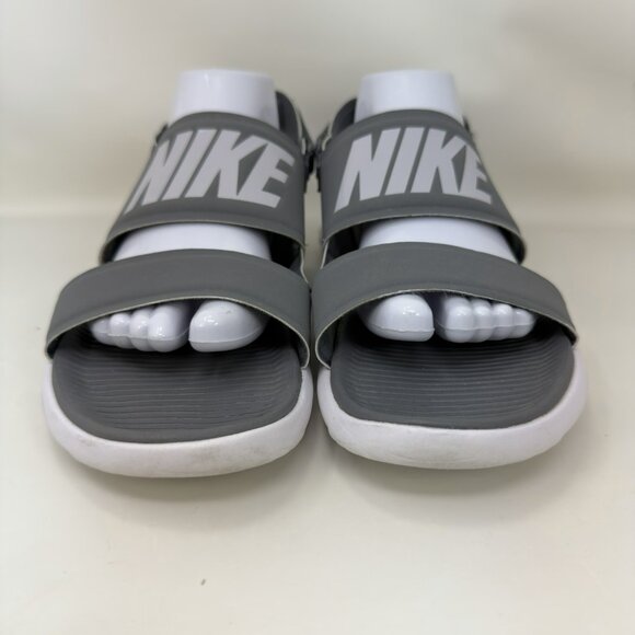 Nike Tanjun Sandals Gray White Women's Size 10 - Picture 3 of 7